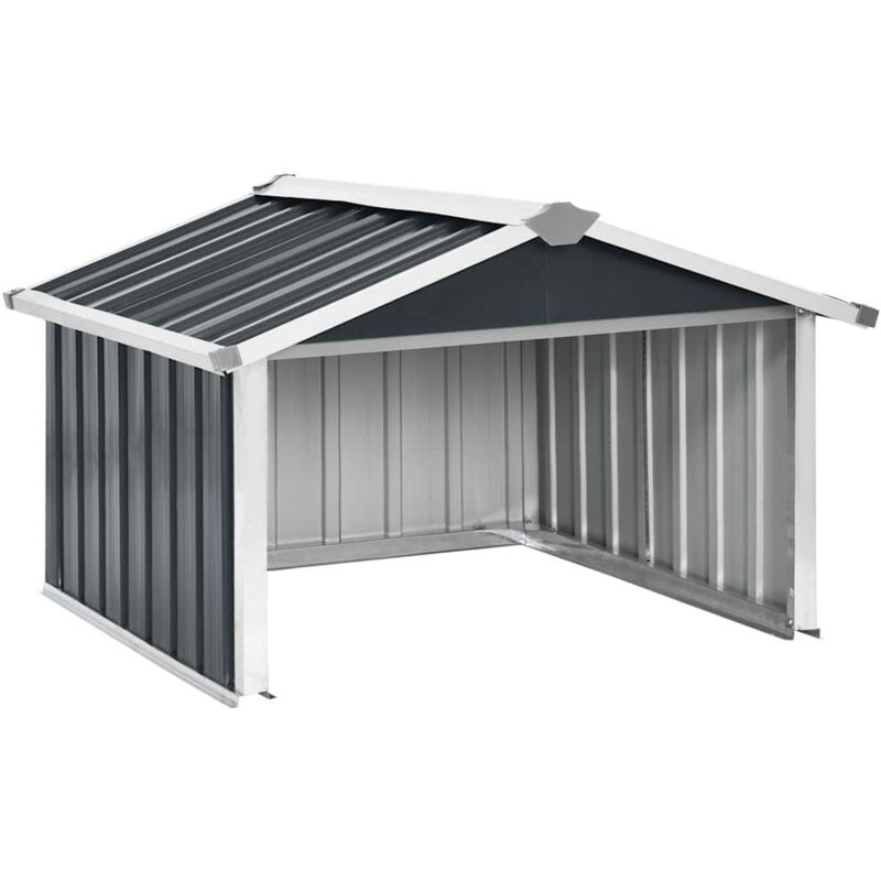 Vidaxl - Garden Robot Lawnmower Shed 92x97x63 cm Galvanised Steel Anthracite