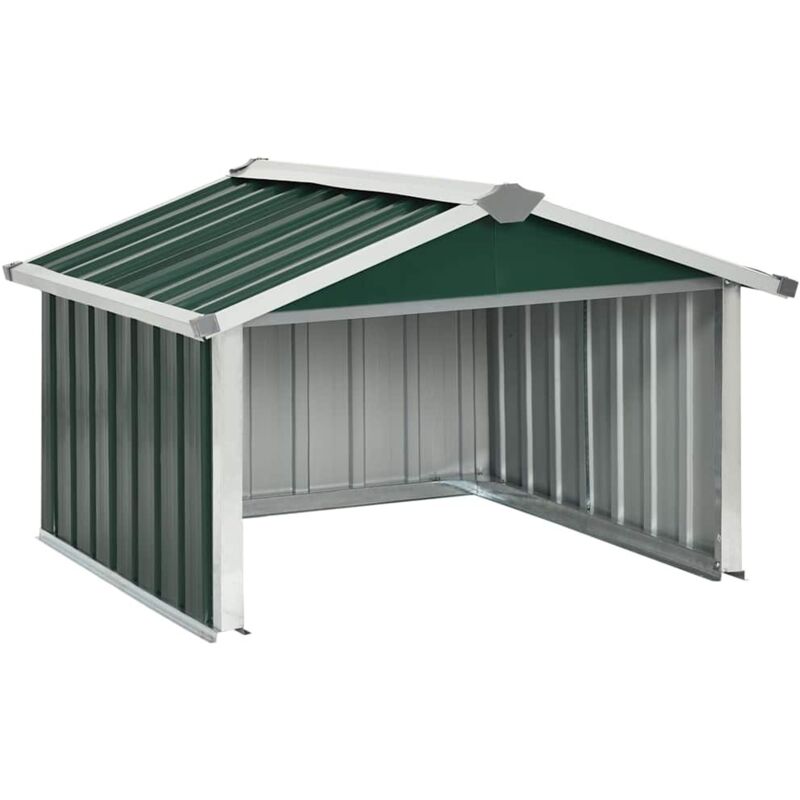 Vidaxl - Garden Robot Lawnmower Shed 92x97x63 cm Galvanised Steel Green